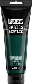 Liquitex Basics Acrylic phthalocyanine green, 250ml