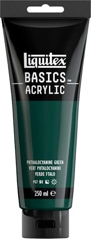 Liquitex Basics Acrylic phthalocyanine green, 250ml