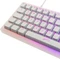 Xtrfy K5 Compact, LEDs RGB, hot-swap, weiß/transparent, Kailh KT RED, USB, DE Vorschaubild