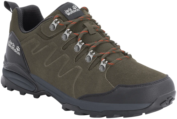 Jack Wolfskin Refugio Texapore Low khaki/phantom (Herren)