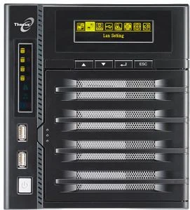 Thecus N4200Eco, 1GB RAM, 2x RJ-45 1000Base-T, 6x USB-A 2.0