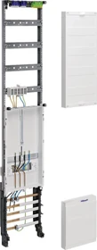 Hager Komplettfeld, universZ, 1350mm, 1ZP/VT-4rh, 1-feld, Ausführung Mitteldeutschland