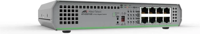 Allied Telesis CentreCOM GS910 Desktop Gigabit Switch, 8x RJ-45