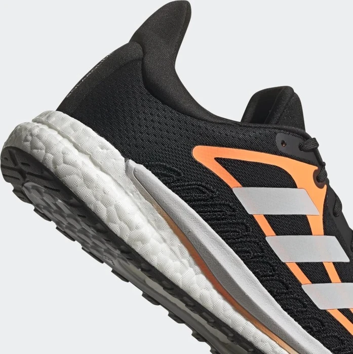 adidas Solar Glide core black/cloud white/screaming orange (Herren)