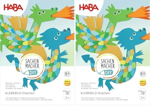 HABA Sachenmacher Fensterbild Bastelset Drachen