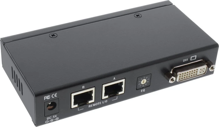 InLine DVI/USB/Audio KVM Extender, Verlängerung über UTP, bis 50m