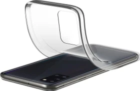 Cellularline Soft Cover für Samsung Galaxy A31 transparent