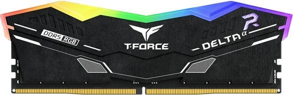 TeamGroup T-Force DELTAα RGB schwarz UDIMM 32GB Kit, DDR5-6000, CL30-36-36-76, X8