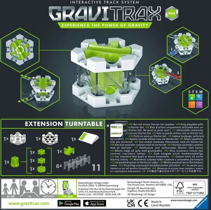 Ravensburger GraviTrax Pro Erweiterung Turntable