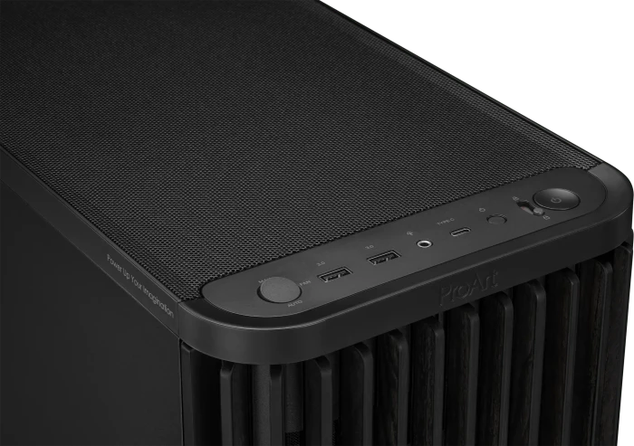 ASUS ProArt PA401 Wood Edition, schwarz, Metal Panel