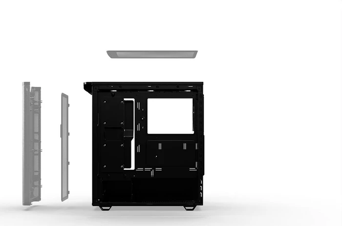 be quiet! Pure Base 501 Black, schallgedämmt
