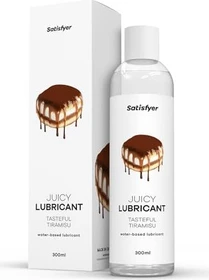 Satisfyer Juicy Lubricant Gleitgel tasteful tiramisu, 300ml