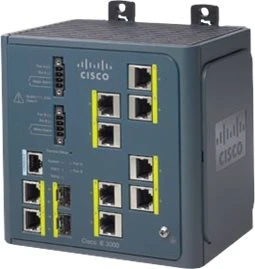 Cisco IE-3000-8TC-E Router, 8x RJ-45, 2x RJ-45/SFP (IE-3000-8TC-E)