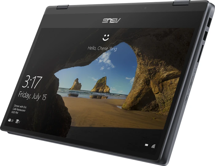 ASUS VivoBook Flip 14 TP412UA-EC084T, Star Grey, Core i3-7020U, 8GB RAM, 256GB SSD, DE