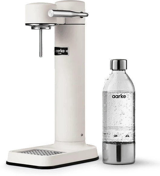 Aarke Carbonator III Trinkwassersprudler matt weiß