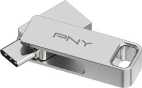 PNY Duo-Link Dual Flash Drive 128GB, USB-A + USB-C, USB 3.2 Gen 1×1
