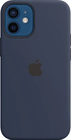 Apple Silikon Case mit MagSafe für iPhone 12 Mini dunkelmarine