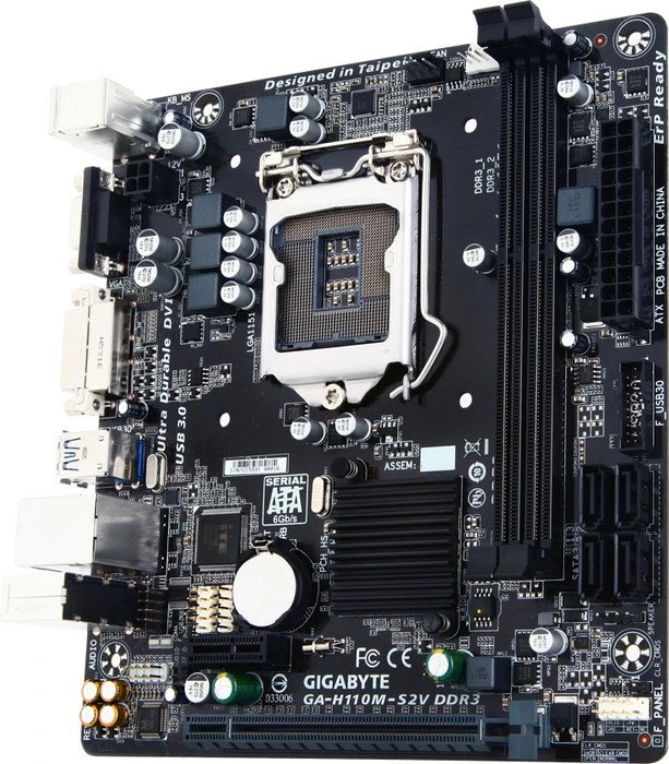 GIGABYTE GA-H110M-S2V DDR3 (Intel 1151)