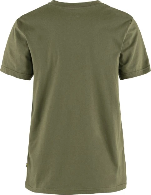 Fjällräven Logo Funktionsshirt kurzarm grün (Damen)