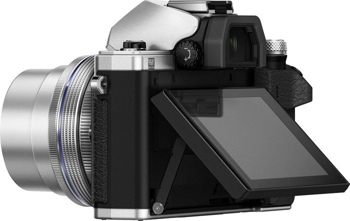 Olympus OM-D E-M10 Mark II silber mit Objektiv Fremdhersteller
