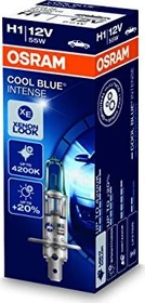 Osram Cool Blue Intense H1 55W, 1er-Pack Faltschachtel