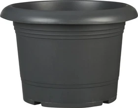 Scheurich 322 Oliver Blumentopf 45cm metallic grau