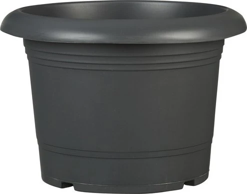 Scheurich 322 Oliver Blumentopf 45cm metallic grau