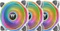 Thermaltake Riing Quad 12 RGB Radiator Fan TT Premium Edition Snow White, weiß, LED-Steuerung, 120mm, 3er-Pack Vorschaubild