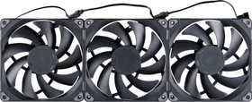 Phanteks M25-140 PWM, schwarz, 140mm, 3er-Pack