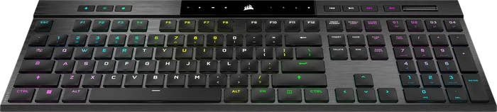 Corsair Gaming K100 AIR Wireless, MX RGB ULP Tactile, USB/Bluetooth, US