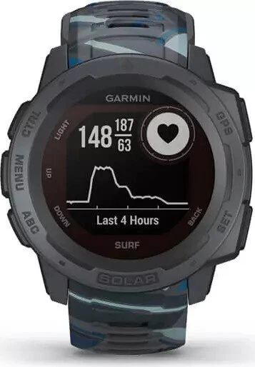 Garmin Instinct Solar Surf pipeline