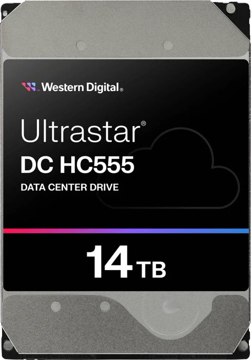 Western Digital Ultrastar DC HC555 14TB, SE, 24/7, 512e / 3.5" / SAS 12Gb/s