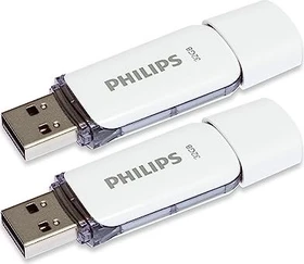Philips Snow Edition 32GB Shadow Grey, USB-A, USB 2.0, 2er-Pack
