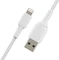 Belkin BoostCharge Braided USB-A to Lightning 3.0m weiß Vorschaubild
