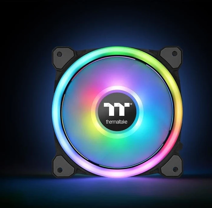 Thermaltake Riing Trio 14 LED RGB Radiator TT Premium Edition, LED-Steuerung, 140mm, 3er-Pack