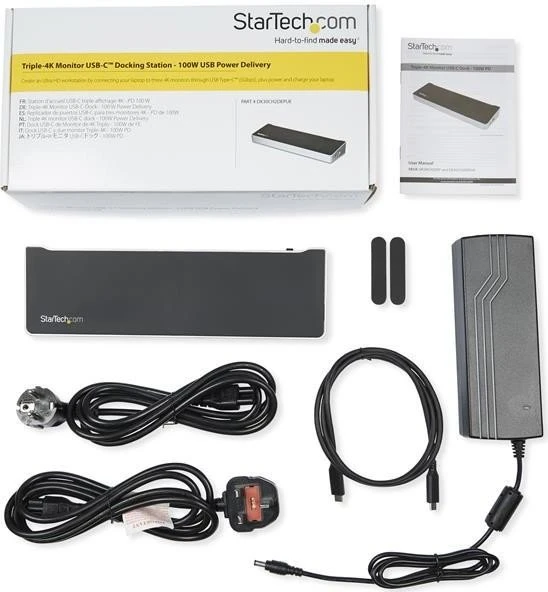 StarTech Triple-Monitor 4K USB-C Dock, USB-C 3.0 [Buchse]