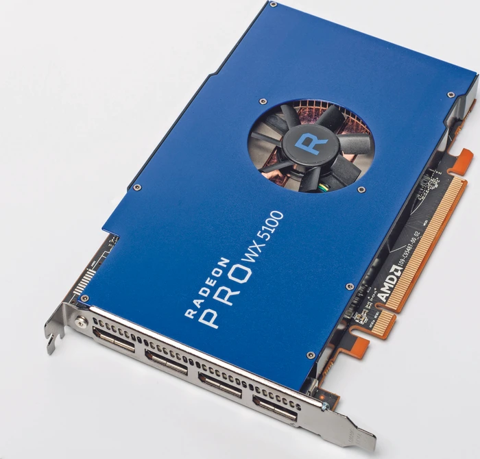 AMD Radeon PRO WX 5100, 8GB GDDR5, 4x DP