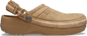 Crocs Crafted Vegan Suede Stitch Clog sepia