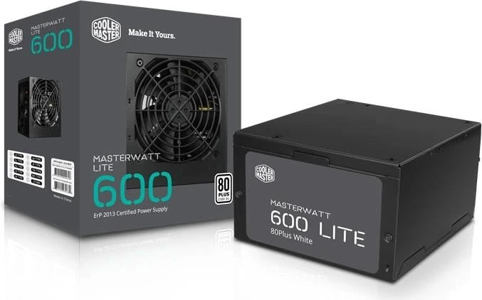 Cooler Master MasterWatt Lite 600W, ATX 2.31