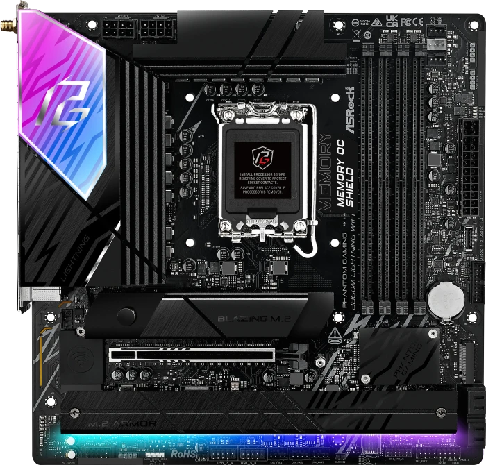 ASRock Phantom Gaming B860M Lightning WiFi (Intel 1851)