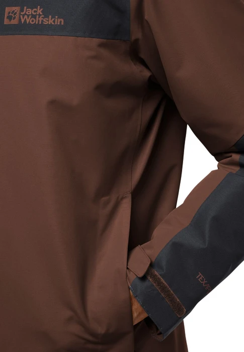 Jack Wolfskin Jasper Ins Funktionsjacke hot choc (Herren)