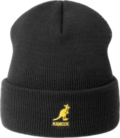 Kangol Acrylic Cuff Pull-On Mütze schwarz