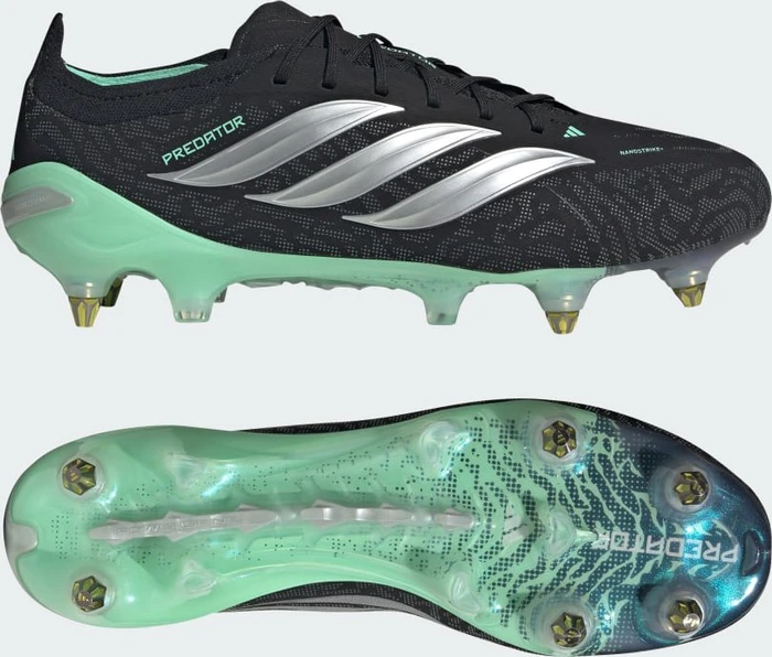 adidas Predator Elite SG core black/silver metallic/pulse mint