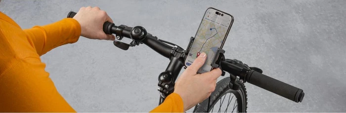 Hama Fahrrad-Handyhalterung Strong schwarz