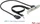 DeLOCK Slotblende, 1x USB-C 3.1, 1x USB-A 3.0 (89934)