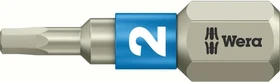 Wera 3840/1 TS Innensechskant Bit 1/4", 2x25mm, 1 Stück