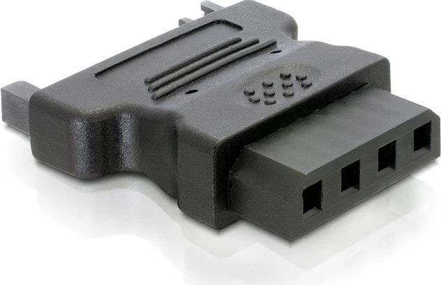 DeLOCK SATA-Stromadapter 4-Pin [IDE] Buchse auf 15-Pin [SATA] Stecker