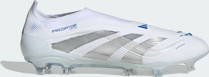 adidas Predator Elite Laceless FG cloud white/silver metallic/bright royal