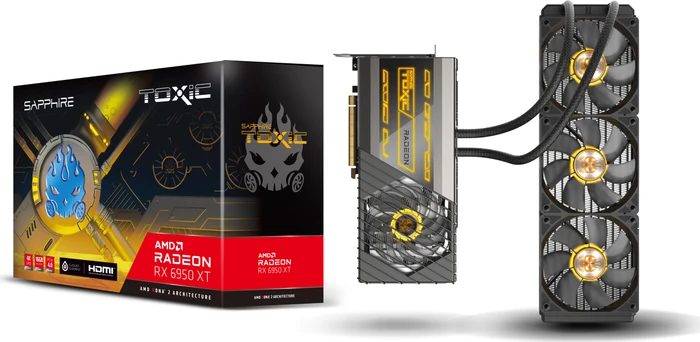 Sapphire Toxic Radeon RX 6950 XT Limited Edition, 16GB GDDR6, HDMI, 3x DP, lite retail