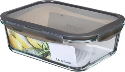 Lock & Lock Boroseal LLG455G rechteckig Aufbewahrungsbehälter 2l